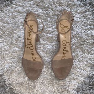 Sam Edelman yaro heels in oatmeal size 10.5